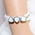 Armband met parelmoer