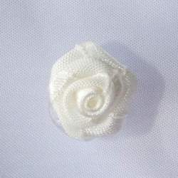 Haarbloem ivoor 1,5 cm (5st.)