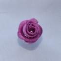 Haarbloem lila 1,5 cm.