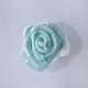 Haarbloem licht aqua 1,5 cm (5st.)