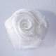 Haarbloem wit 2 cm (3st.)