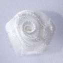 Haarbloem wit 2 cm (3st.)