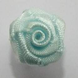 Haarbloem licht blauw 1,5 cm.