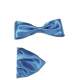Junior - heren vlinderstrik midden blauw