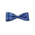 Junior - heren vlinderstrik kobalt blauw satijn
