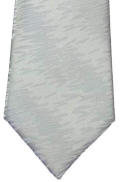 Luxe heren-junior stropdas wit 2