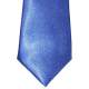 Babystropdas blauw satijn