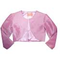 Oudroze meisjes bolero van taft