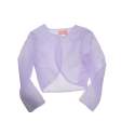 lila organza bolero