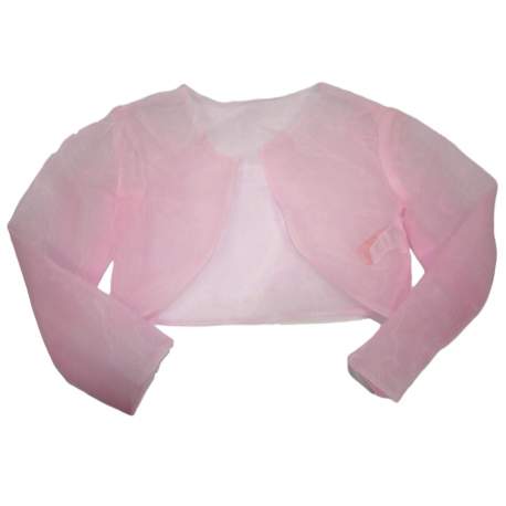 Roze organza bolero