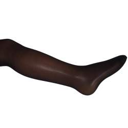 Kinderpanty zwart zijdeglans