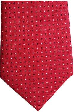Stropdas 32 cm. rood