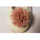 Schoen clip bloem oudroze