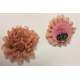Schoen clip bloem oudroze