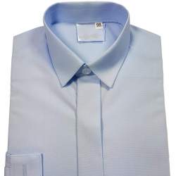 Jongensoverhemd blauw