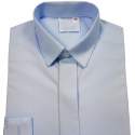 Jongensoverhemd blauw