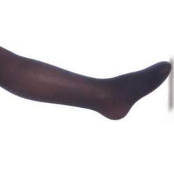 Kinderpanty zwart met katoen