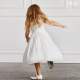 Bohemian kanten jurk met chiffon