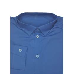 Overhemd denim blauw