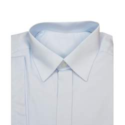 Overhemd licht blauw korte mouw