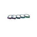 Ring met diamantjes Lila