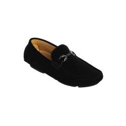 Fluwelen Loafers Zwart