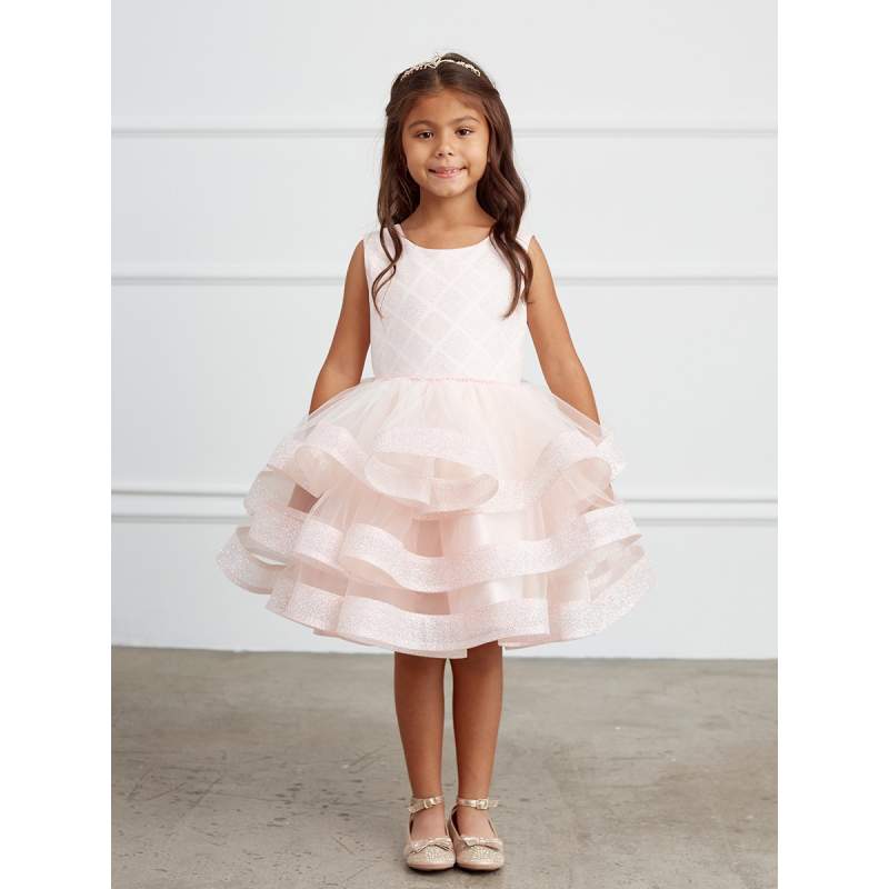 Kinderjurkje Diva Blush - Stephanie's Bruidsmode - Kinderfeestkleding -