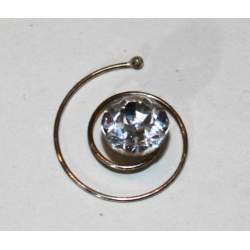 Haarspiraal strass (per 3)