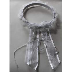 Haarkrans off white