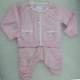 Roze baby legging