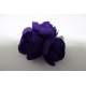 Haarclip met 3 bloemen paars