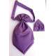 Jongens plastron paars