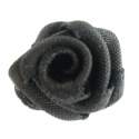 Haarbloem zwart 1,5 cm (5st.)