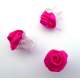 Haarbloem fuchsia 1,5 cm (5st.)