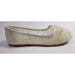 Kinder feestschoenen van kant