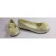 Kinder ballerina's met organza bloemen