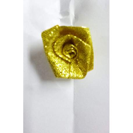 Haarsteker met gouden roosje 5 stuks