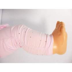 Roze baby legging