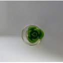 Haarspiraal roosje groen 5 stuks