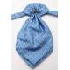 Plastron middenblauw 