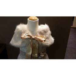 Bontstola in cappucinno kleur