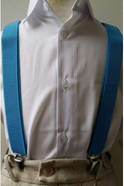 Kinderbretels turquoise