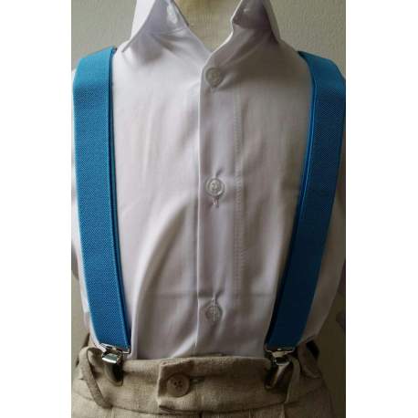 Kinderbretels turquoise