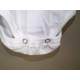 Baby overhemd romper wit katoen 