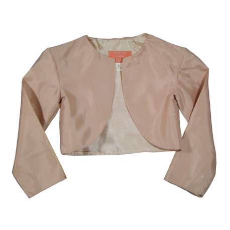 Dusty roze bolero van taft