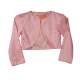 Roze bolero van taft