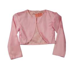 Roze meisjes bolero van taft
