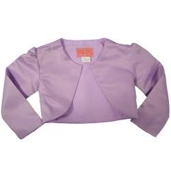 Satijnen bolero N&J lila