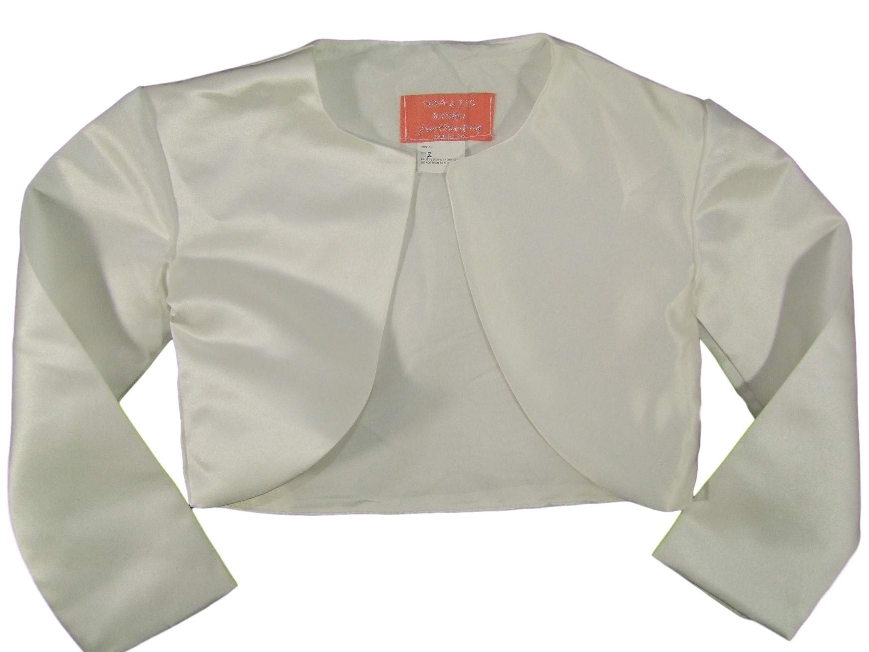 Zachtmoedigheid verkoudheid Volgen Satijnen meisjes bolero ivoor N&J - Stephanie's Bruidsmode - Kinderfeestkleding - Bruidsstyling Zachtmoedigheid verkoudheid Volgen Satijnen meisjes bolero ivoor N&J - Stephanie's Bruidsmode - Kinderfeestkleding - Bruidsstyling
