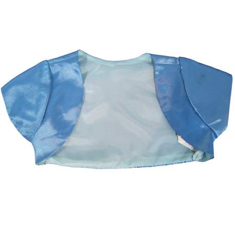 Bolero turquoise korte mouw